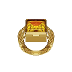 O.G. RING GOLD/CITRINE