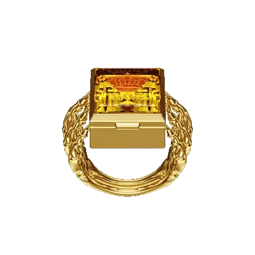 O.G. RING GOLD/CITRINE