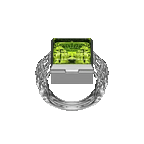 O.G. RING STERLING/PERIDOT