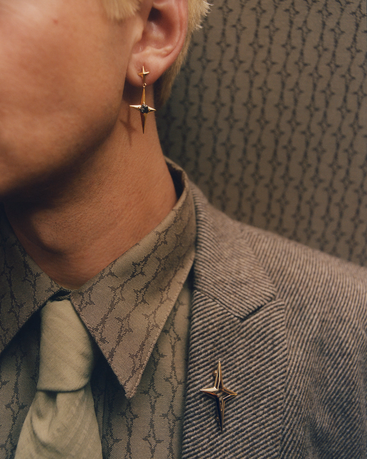 アクセサリー thames mmxx faith earring gold LEONID FAITH EARRING – THAMES MMXX.