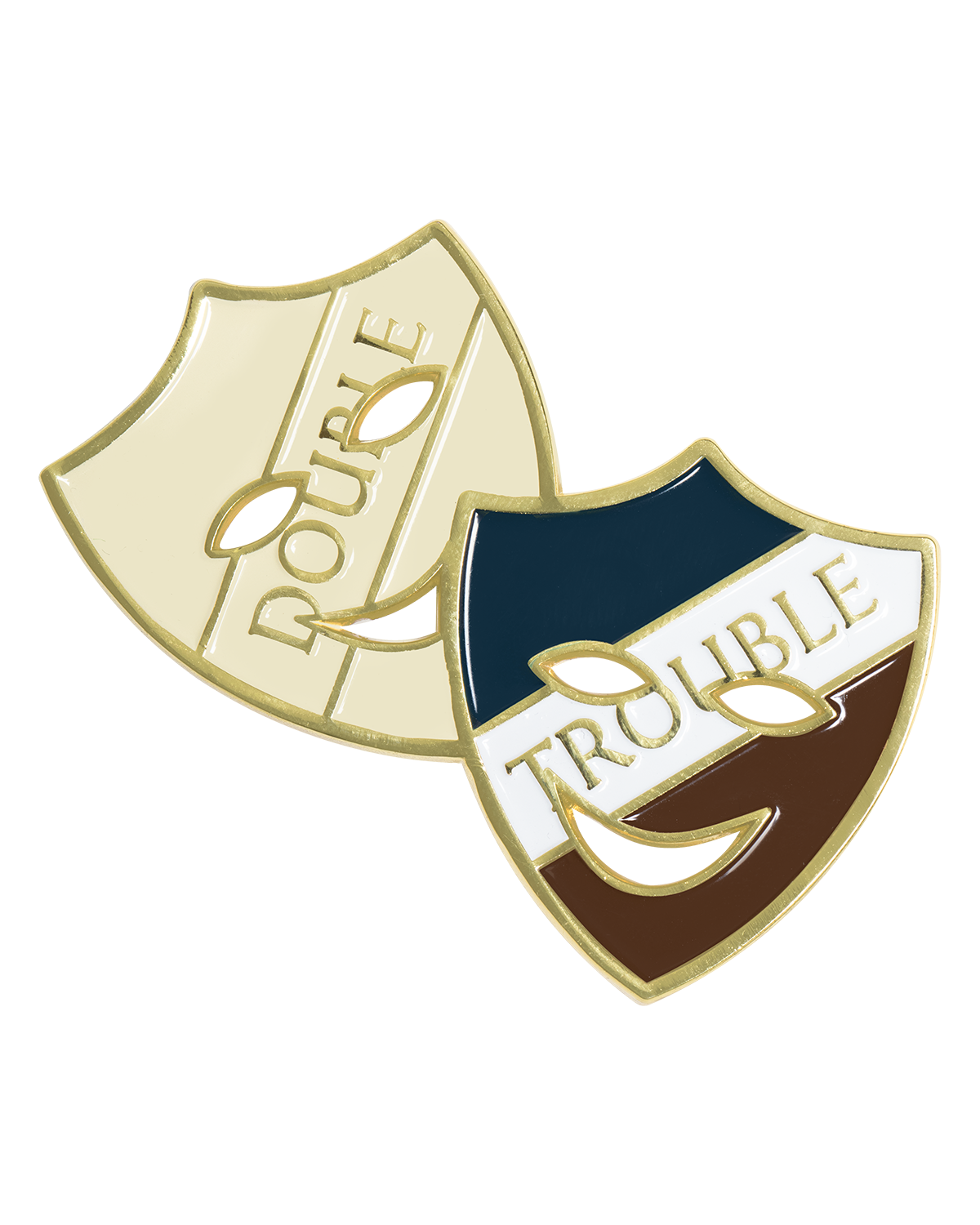 DOUBLE TROUBLE SHIELD