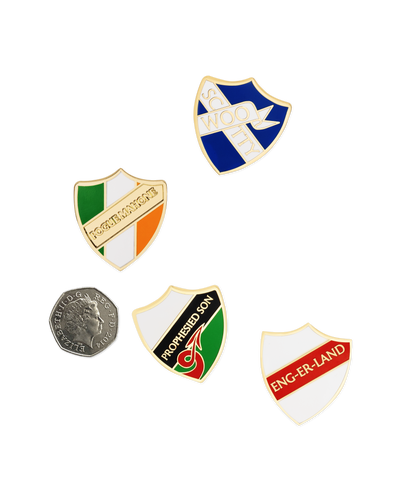  FOUR NATIONS SHIELD SET