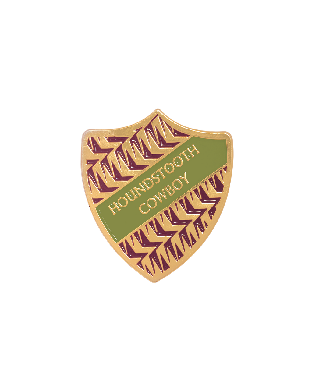 HOUNDSTOOTH COWBOY SHIELD