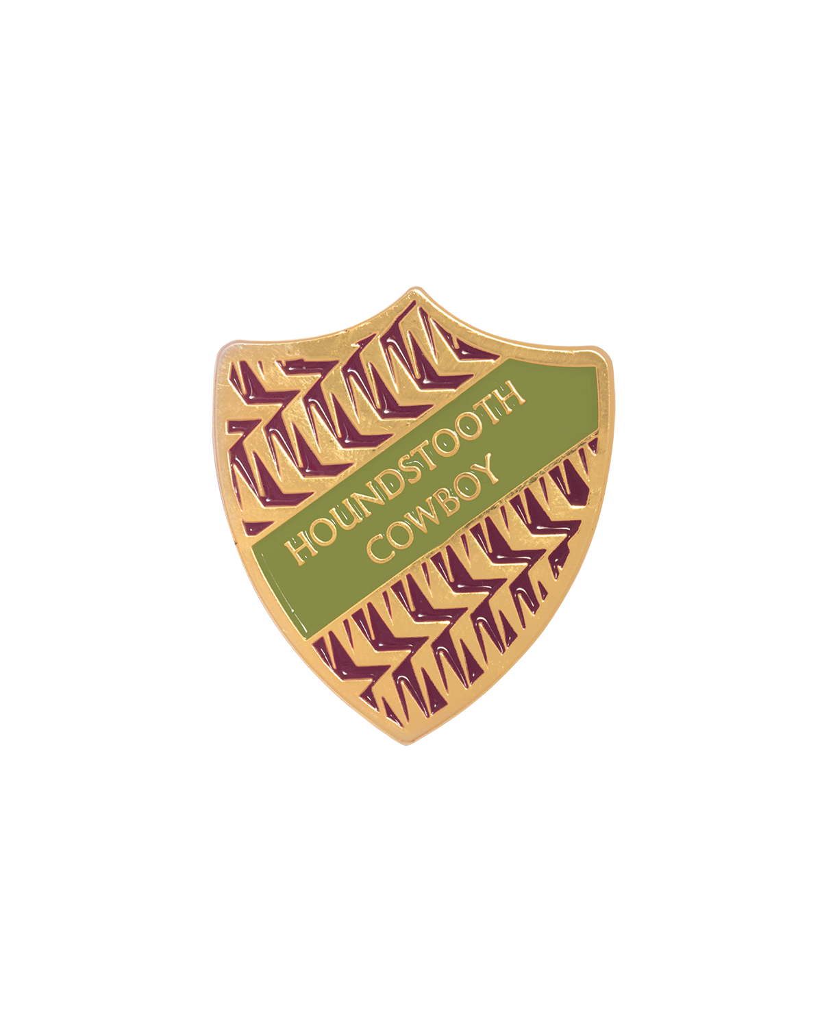 HOUNDSTOOTH COWBOY SHIELD