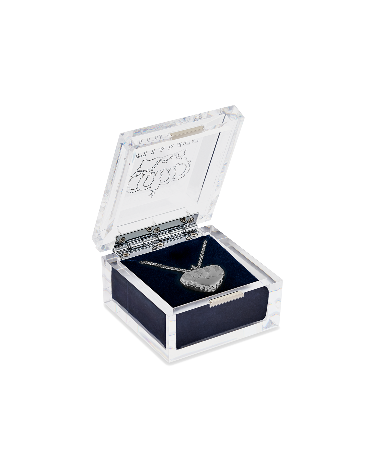STERLING COEUR DE LA THAMES LOCKET